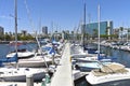 Long Beach marina California.