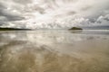 Long beach near Tofino Royalty Free Stock Photo