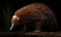 A beautiful photograph of The Long-beaked Echidna