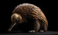 A beautiful photograph of The Long-beaked Echidna