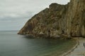 Long, Beautiful And Rocky Beach Of Silence.