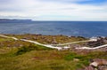 Long boardwalks of the Easternmost point of Canada, Port Spear, NL, Canada