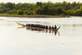 Long boat racing Royalty Free Stock Photo