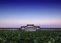 Long bridge in the aicent town of Jiangsu China, jinxi