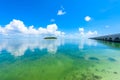 Long Bridge at Florida Key's - Historic Overseas Highway And 7 Mile Bridge to get to Key West, Florida, USA Royalty Free Stock Photo