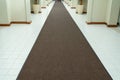Long carpet at luxury villa and resort in the modern style