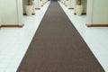 Long carpet at luxury villa and resort in the modern style