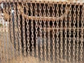 Long chains hanged to a vehicle for decorative purpose