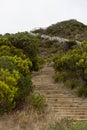 The long climb up Prospect Hill in American River Kangaroo Island taken on May 12th 2021