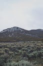 The long cold utah back country Royalty Free Stock Photo