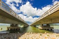 Long Concrete Bridge at Koh yo Thailand