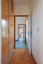 Long corridor in country house interior Royalty Free Stock Photo