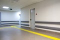 Long corridor in hospital Royalty Free Stock Photo