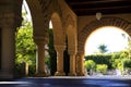 Long corridor at Stanford Royalty Free Stock Photo