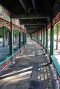 The Long Corridor at the Summer Palace Beijing Royalty Free Stock Photo