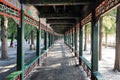 The Long Corridor at the Summer Palace Beijing Royalty Free Stock Photo