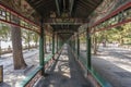 Long Corridor at Summer Palace in Beijing Royalty Free Stock Photo