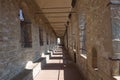 Long Corridor to the tower of Palazzo Vecchio in Florence, Tuscany, Italy.