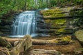 Long creek falls Appalachian trail