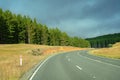 Long Curving Australian Bitumen Highway