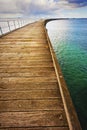 Long Curving Jetty
