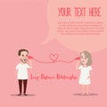 Long distance relationship LDR phone couple in love romance