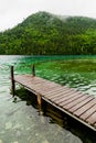 Long Dock and Amazing View of a Lake