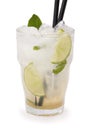 Long drink mojito Royalty Free Stock Photo
