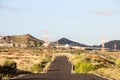 Long Empty Desert Road Royalty Free Stock Photo