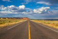 Long empty highway road,Arizona