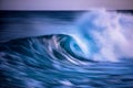 Long exposed photo of wave Royalty Free Stock Photo