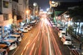 Long exposure in bandung at night