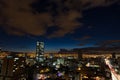 Bogota night cityscape Royalty Free Stock Photo