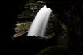 Cavern Cascade - Long Exposure Waterfall - Watkins Glen State Park - New York