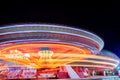Long Exposure of Funpark in Pula Royalty Free Stock Photo