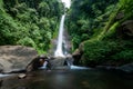 Gitgit waterfall in Singaraja Bali Royalty Free Stock Photo