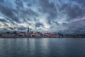 Helsingor Cityscape Long Exposure Royalty Free Stock Photo