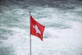 long exposure image of Rhine falls, Schaffhausen, Switzerland Royalty Free Stock Photo