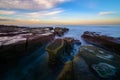 Long exposure La Jolla Royalty Free Stock Photo