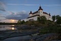 Long exposure of Lacko castle