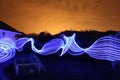 Long Exposure Light Trails Royalty Free Stock Photo