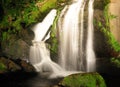 Long Exposure Of The Lower Triberg Falls In Black Forest Germany Royalty Free Stock Photo