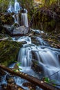 Naramata Creek Falls Royalty Free Stock Photo