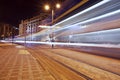 Long exposure at night,Istanbul,Karakoy