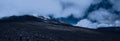 Long exposure night shots in the moorland located on the slopes of the snowy peak of Tolima Colombia B