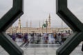 Long Exposure Photo of Pilgrims at Prophet\'s Mosque Royalty Free Stock Photo