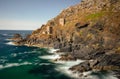 Long Exposure photograph of the popular Poldark setting of Botallack Mine, Cornwall