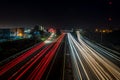 Cork Ireland Long Exposure photography motorway highway scene night trails