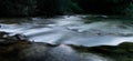 Long exposure photography in a small waterfall