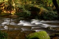 River Barle at Tarr steps in Devon Royalty Free Stock Photo